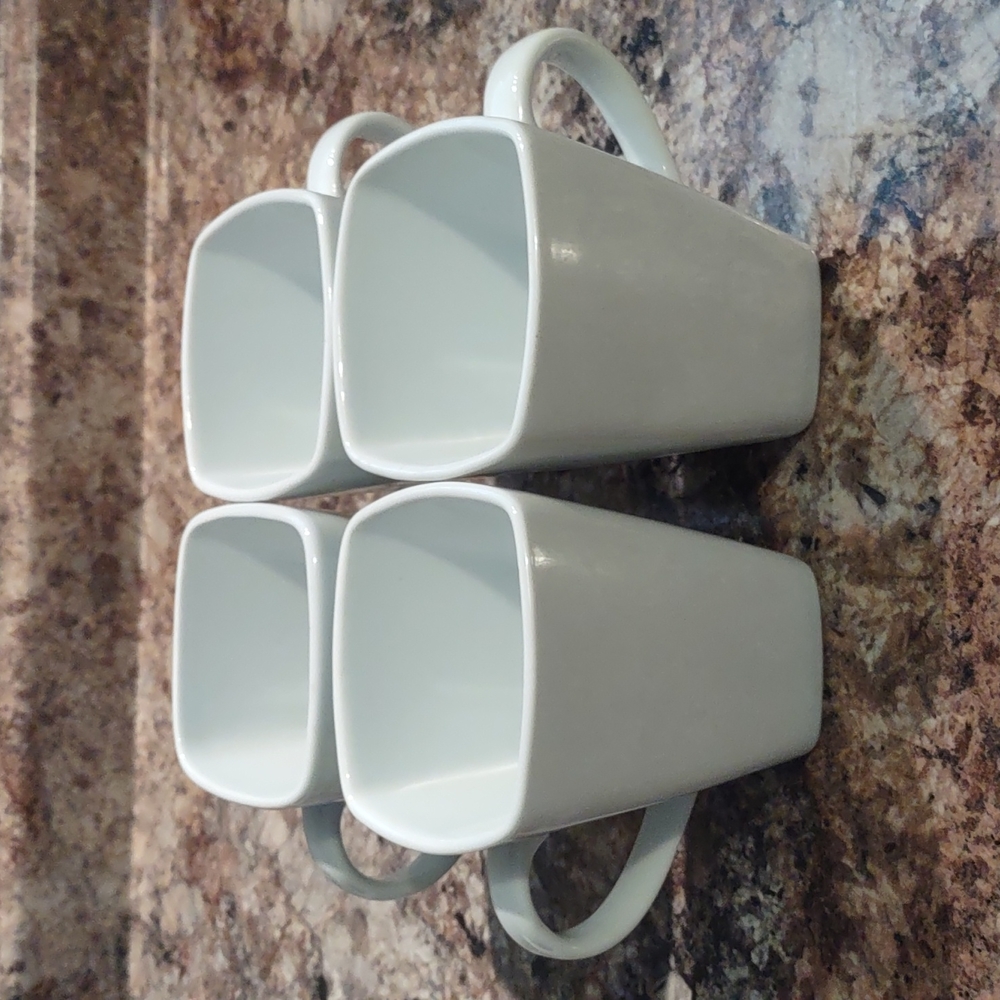 Food Network Porcelain Coffee Mugs (Set of 4)